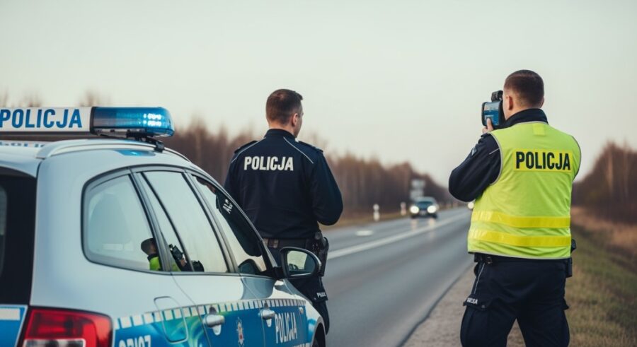 Ekstremalne wyczyny motocyklisty we Wrocławiu: jazda na jednym kole i jednej nodze!
