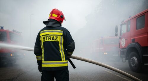 Pożar we Wrocławiu: Tragiczna śmierć kobiety w kamienicy na Tarnogaju