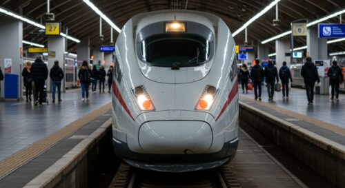 Tragedia na torach: Kobieta skoczyła z wiaduktu prosto pod pociąg w Iwinach