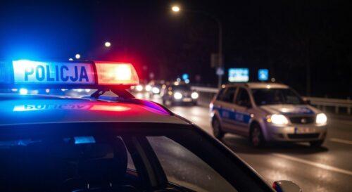 Zatrzymany na miejscu przestępstwa: mężczyzna zdewastował biuro w Bykowie