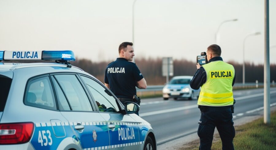 Szalony pościg za pijanym kierowcą bez uprawnień zakończony zatrzymaniem