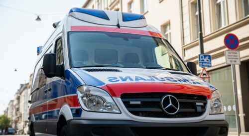 Policjanci ratują sarnę z pułapki ogrodzenia