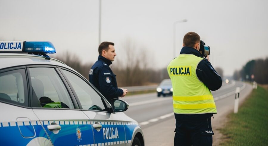 30-latek w akcji: kolizja, oszustwo i niebezpieczna gra na drodze