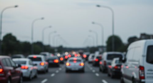 Katastrofalny karambol na A4: osiem samochodów w zderzeniu!