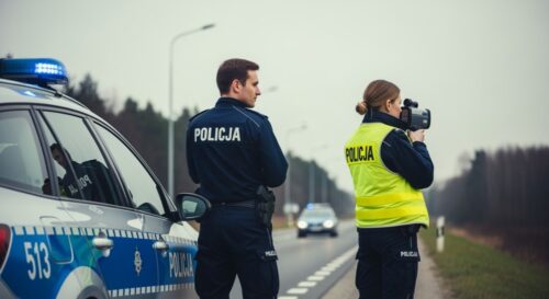 Niebezpieczny kierowca ciężarówki zatrzymany w Bolesławcu!
