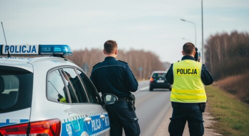 Nietrzeźwi na dwóch kółkach: zatrzymany motorowerzysta z pasażerką