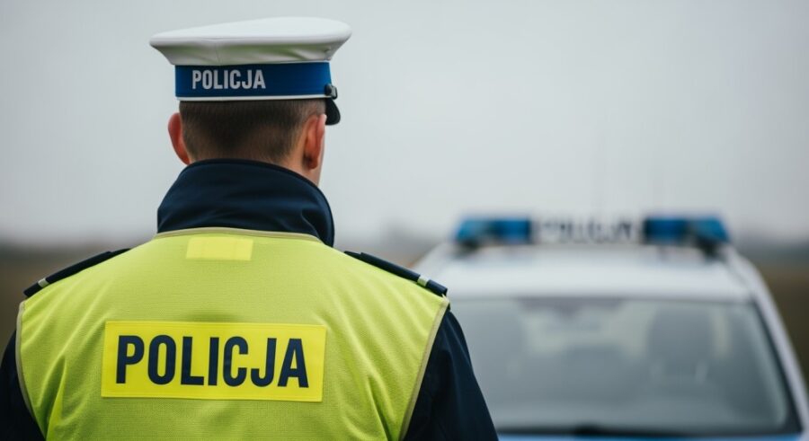 Bezpieczne drogi w Wiązowie: Uczniowie i policja w akcji „Patrol Świętego Mikołaja”