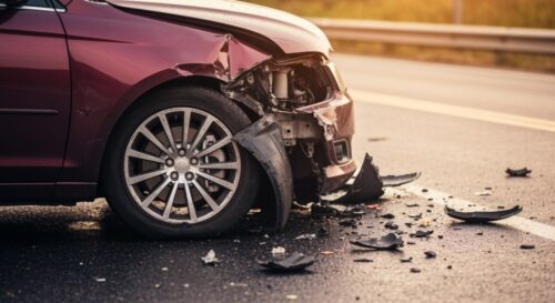 Pożar BMW na S8: Utrudnienia w drodze do Warszawy