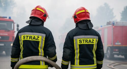 Pożar we Wrocławiu: 93 osoby ewakuowane, strażacy w akcji ratunkowej