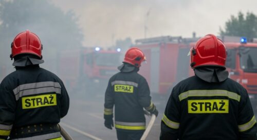 Szybka reakcja strażaków ratuje Wrocław przed pożarem pustostanu