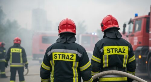 Dramatyczna ewakuacja w Wrocławiu: Pożar w kamienicy przy ul. Brodzkiej