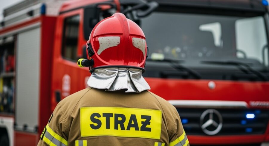 Wałbrzyscy policjanci ratują papugę seniorki po pożarze mieszkania