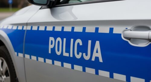 Pijany złodziej roweru w rękach policji po szalonym pościgu