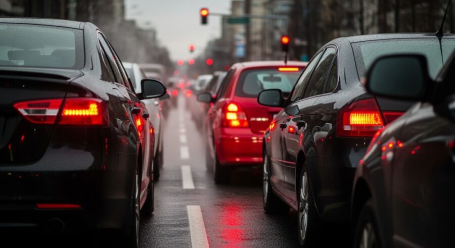 Korek na A4 koło Wrocławia: Zdarzenie drogowe wstrzymuje ruch