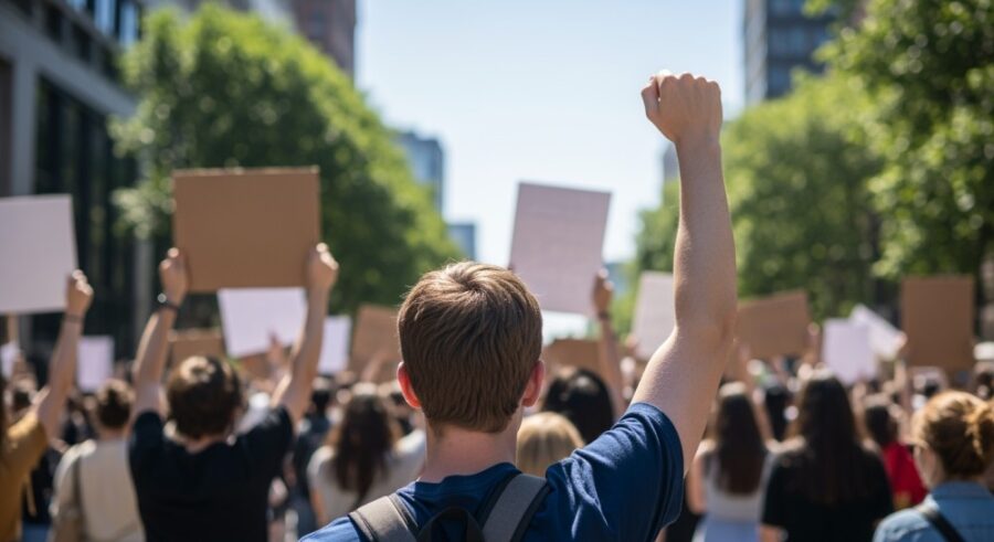 Świąteczny przejazd ciągników: rolnicy protestują w Kobierzycach