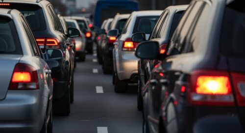 Poważny wypadek na AOW: paraliż ruchu na południu Wrocławia