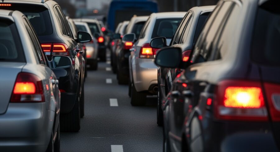 Poważny wypadek na AOW: paraliż ruchu na południu Wrocławia