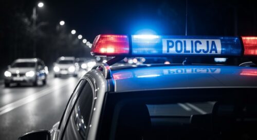 Zatrzymany po kradzieży: 20-latek ukradł auto, by wrócić do domu