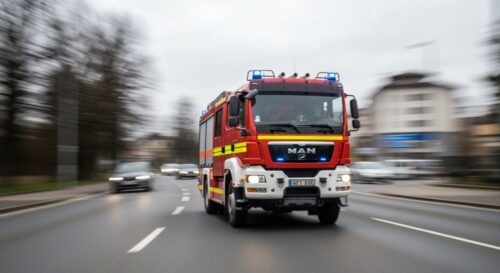 Szybka interwencja strażaków ratuje mieszkańców podczas pożaru w Długołęce