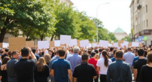 Traktory na ulicach Wrocławia: Rolnicy protestują przeciwko polityce UE