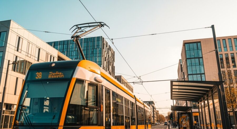 Tramwaje wstrzymane na Biskupin po poważnym wypadku