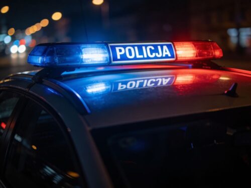 Policjanci z Góry odnajdują zaginionego mężczyznę w mroźną noc