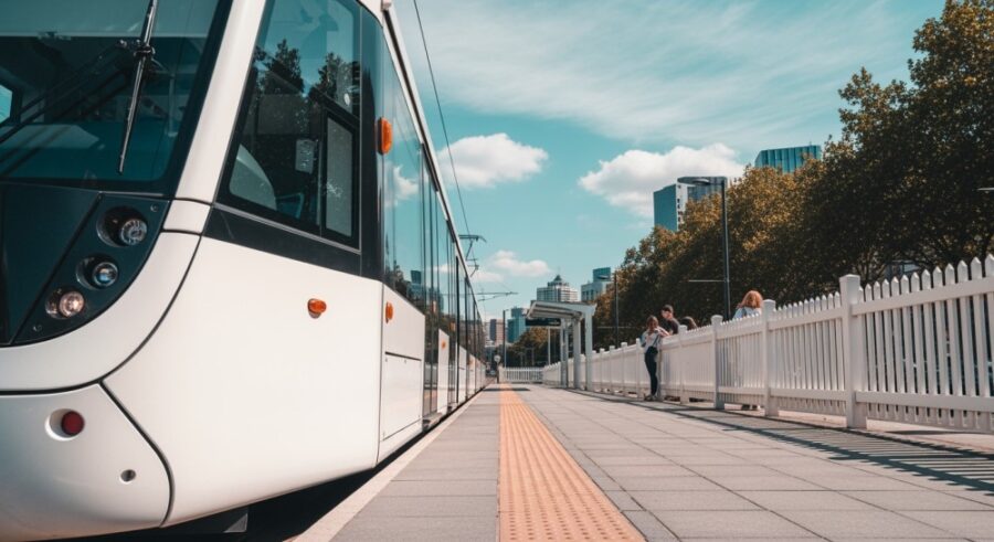 Samochód na torach! Tramwaje w objazdach w centrum miasta