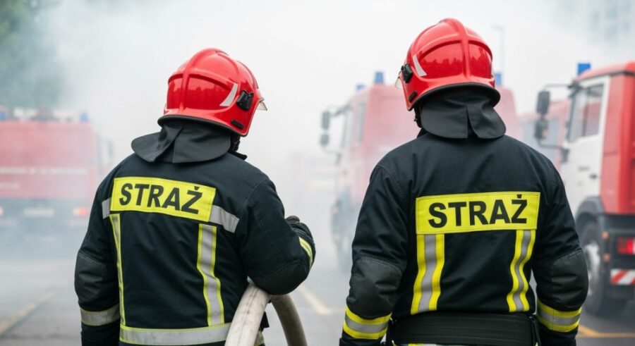 Pożar w wrocławskim szpitalu: ewakuacja mieszkańców i błyskawiczna reakcja służb