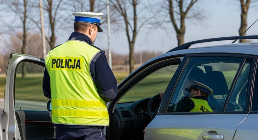 Mimo cofniętych uprawnień, wsiadł za kółko na egzaminie prawa jazdy
