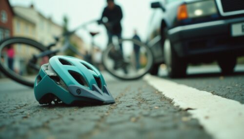 Kierująca Skodą potrąciła rowerzystę i uciekła – policja ją zidentyfikowała!
