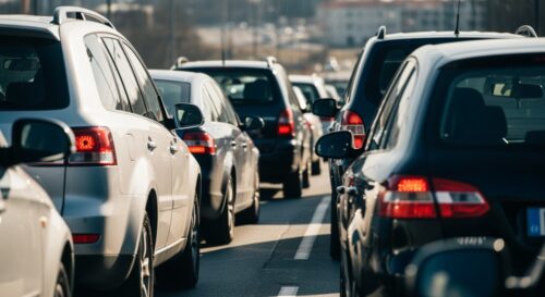 Kolizja na A4: Utrudnienia w ruchu pod Wrocławiem!