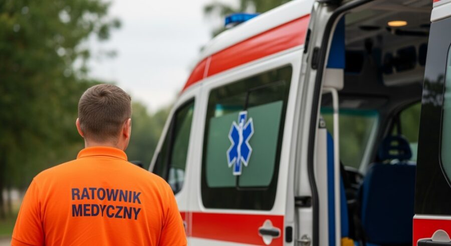 Matka w szoku, dziecko w niebezpieczeństwie – błyskawiczna interwencja ratuje sytuację!