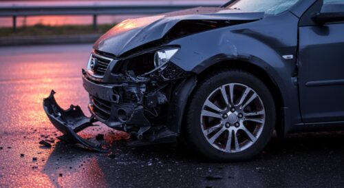 Brawurowa ucieczka 17-latki w Audi kończy się dramatycznym wypadkiem