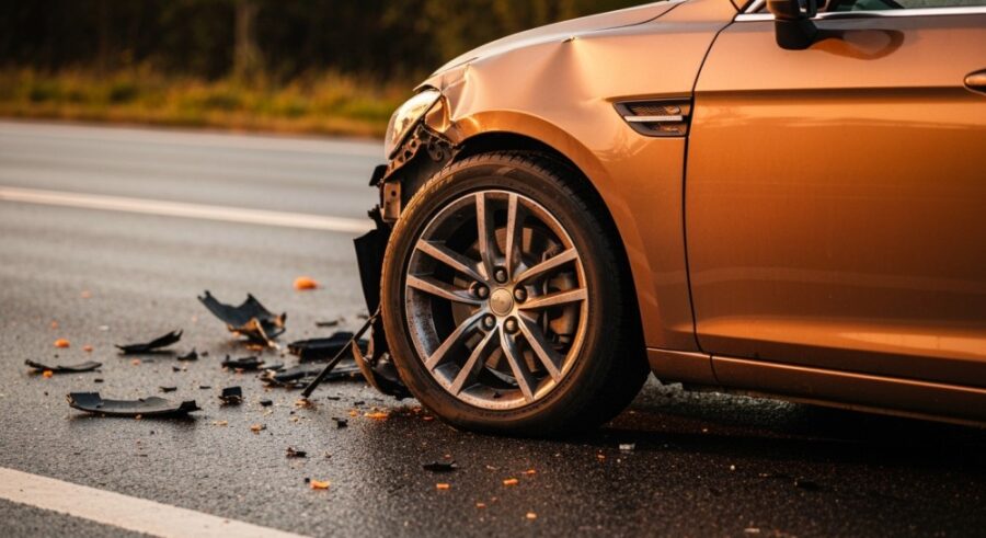 Tragedia na drodze Lubin – Rudna: Policja wzywa do większej ostrożności