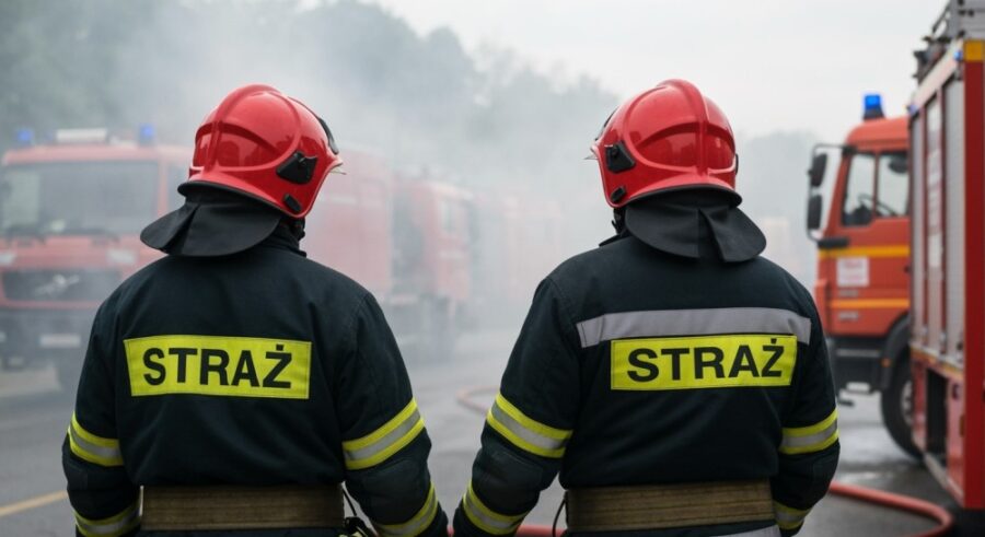 Pożar w budynku we Wrocławiu: sprawna ewakuacja mieszkańców i szybka interwencja straży pożarnej