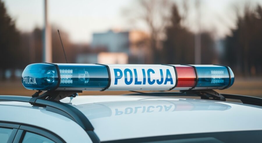 Policja i specjaliści ratują psa od okrutnego właściciela