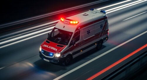 Błyskawiczna reakcja policjanta ratuje motocyklistę po służbie