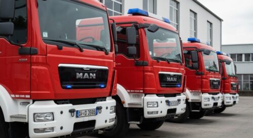 Pożar na Bulwarach Kaczyńskich: Szybka akcja strażników ratuje zielone tereny