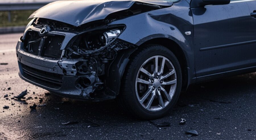Wypadek na A4: Poważne utrudnienia w drodze do Legnicy