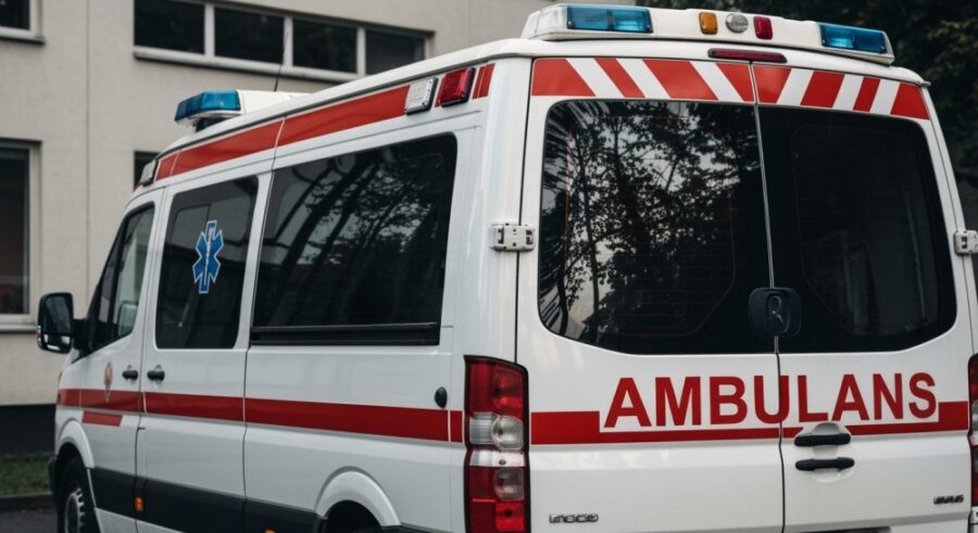 Ewakuacja uczniów po odkryciu niewybuchu przy III LO we Wrocławiu