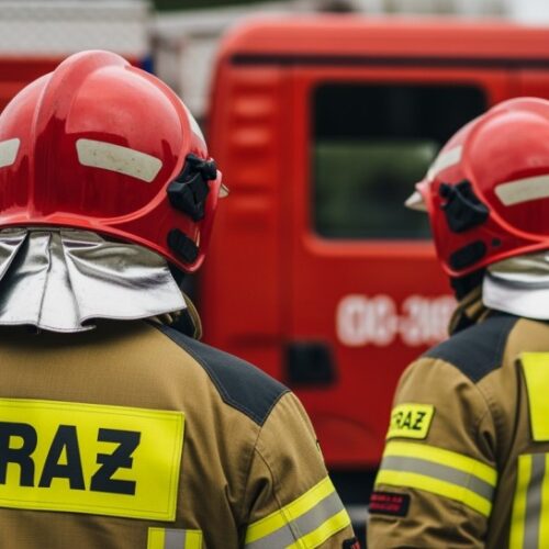 Pożar na AOW: Utrudnienia dla kierowców!