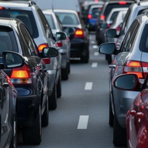 Kolizja na A4: Utrudnienia w drodze do Wrocławia!