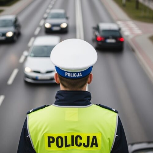 Brawura na dwóch kółkach: 35 punktów karnych i surowy mandat dla motocyklisty
