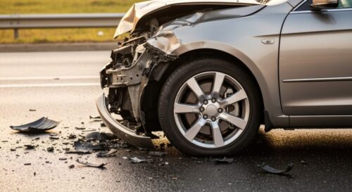 Tragiczny wypadek na S8: Ciężarówka uderza w drogowców, trasa zablokowana!