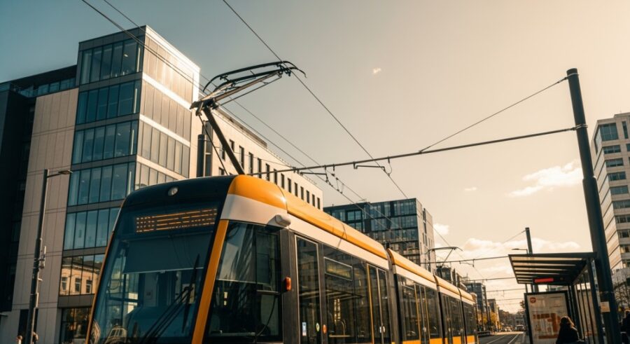 Tramwaje znów kursują na ul. Piłsudskiego po nagłej interwencji medycznej