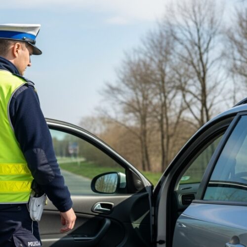 Kierowca ze Strzelina w opałach: zatrzymany za fałszywe prawo jazdy