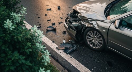 Trzy samochody zderzyły się na A4, ruch wraca do normy