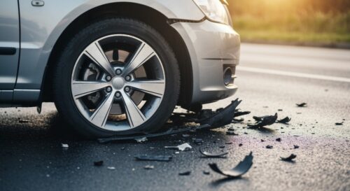 Wielka tragedia w Siechnicach: siedem osób w Audi, w tym pasażer w bagażniku