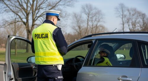 Uciekał crossem przed policjantami
