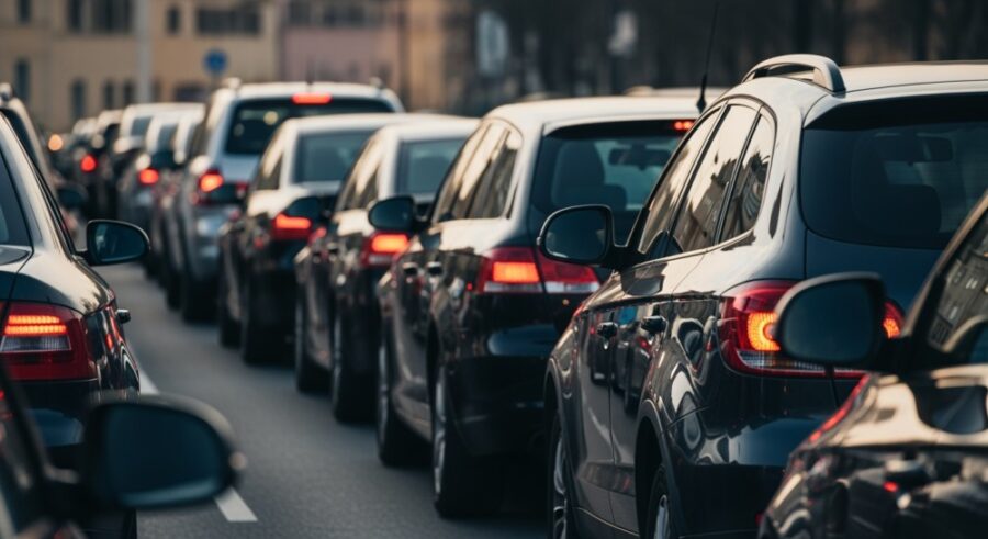Utrudnienia na A4 w kierunku Wrocławia. 7-kilometrowy zator po awarii auta. Aktualizacja